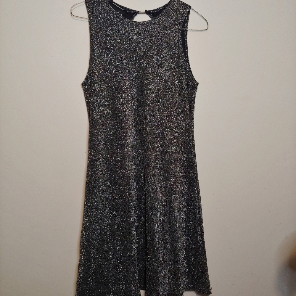 Sparkly Silver Dress